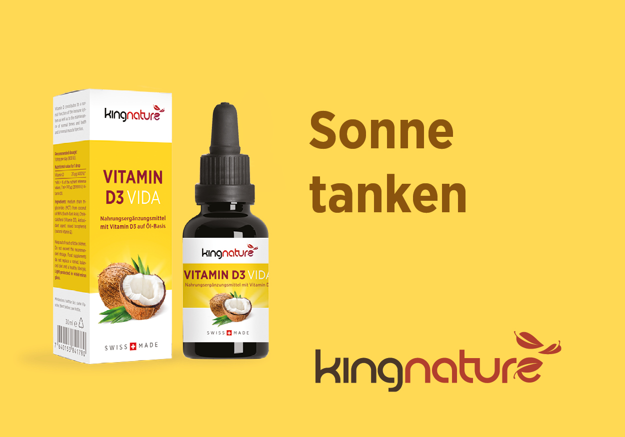 Vitamin D3, Sonne tanken