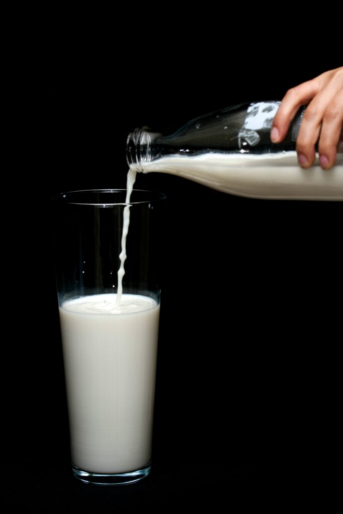 Calcium in Milchprodukten